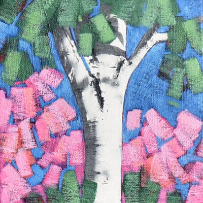 Sakura #7 (6"x6")