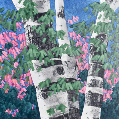 Sakura #2 (24"x24")