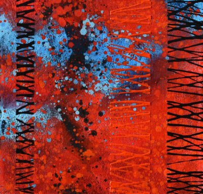 Light Through Maples #3 (12"x12")