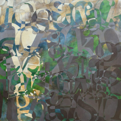 Where the light gets in (36"x36")