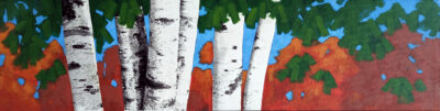 Winding Down (6"x24")